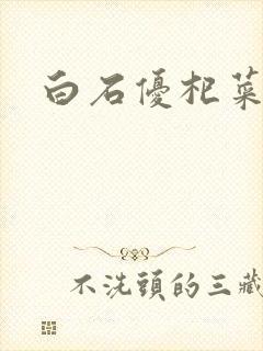 白石优杞菜封面