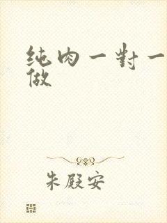 纯肉一对一到处做
