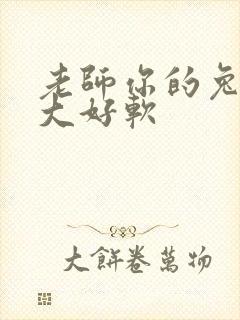 老师你的兔子好大好软