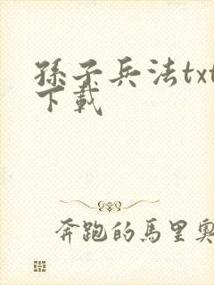 孙子兵法txt下载封面