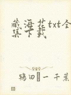 藏海花txt全集下载