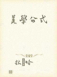 美学公式