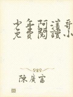 少年阿滨哥全文免费阅读小说封面