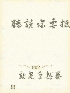 听说你要抵抗我