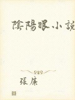 阴阳眼小说