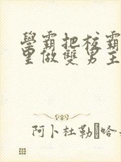 学霸把校霸往死里做双男主车