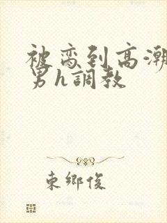 被脔到高潮的直男h调教