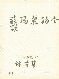 苏玛丽的全部小说