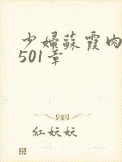 少妇苏霞肉欲第501章