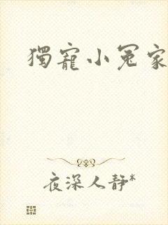 独宠小冤家封面