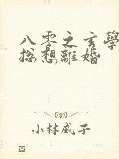 八零之玄学大师总想离婚