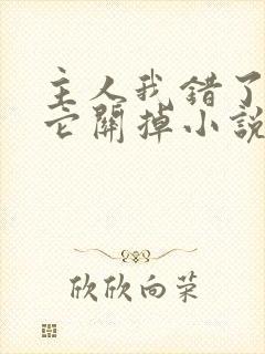 主人我错了请把它关掉小说