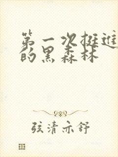 第一次挺进麻麻的黑森林