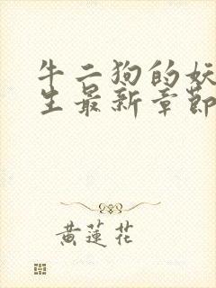 牛二狗的妖孽人生最新章节更新内容