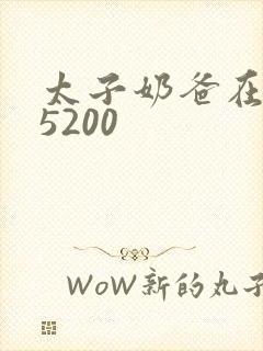 太子奶爸在花都5200