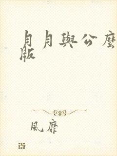 月月与公么完整版封面
