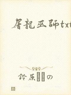 屠龙巫师txt