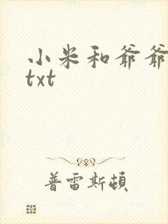 小米和爷爷全篇txt