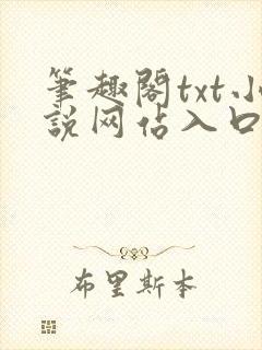 笔趣阁txt小说网站入口封面