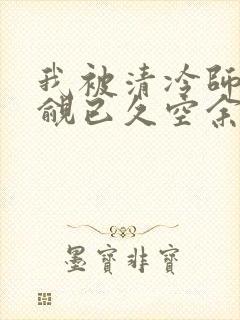 我被清冷师兄觊觎已久空余恨封面
