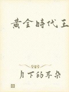 黄金时代王小波