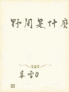 野周是什么意思