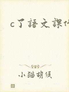 c了语文课代表封面