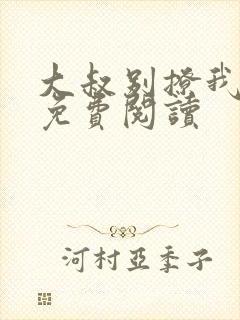 大叔别撩我小说免费阅读封面