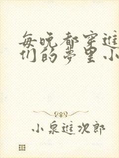 每晚都穿进男神们的梦里小说免费封面