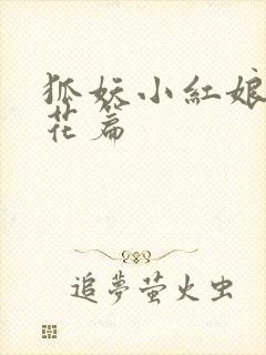 狐妖小红娘两生花篇封面