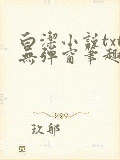 白洁小说txt无弹窗笔趣阁