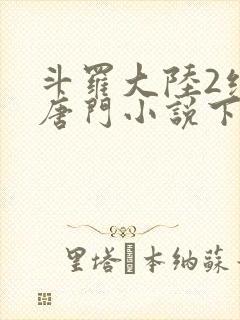 斗罗大陆2绝世唐门小说下载