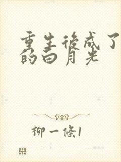 重生后成了皇帝的白月光