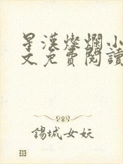 星汉灿烂小说全文免费阅读