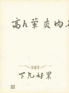 高h荤爽肉欲文封面