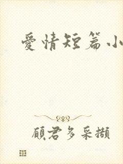 爱情短篇小说
