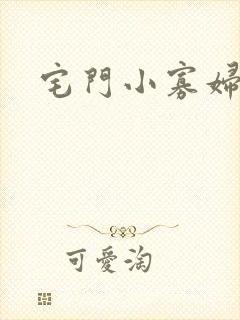 宅门小寡妇