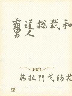 霸道总裁和他的男人