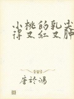 小桃的乳尖被吸得又红又肿