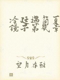 冷廷遇简夏对着镜子第几章