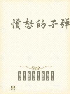 愤怒的子弹封面