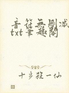 音符无删减全文txt笔趣阁