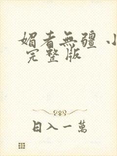 媚者无疆 小说 完整版封面