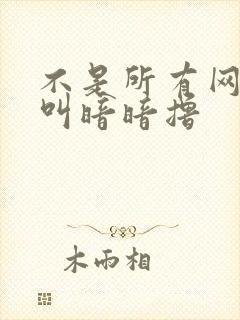 不是所有网站都叫暗暗撸