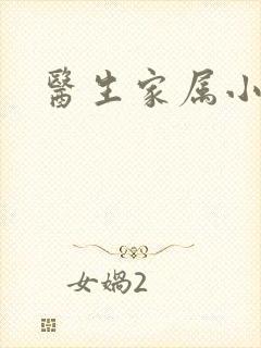 医生家属小说封面