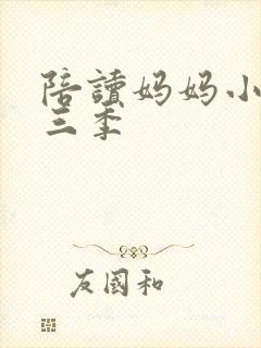 陪读妈妈小说第三季