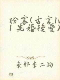 盼寡(古言1v1 先婚后爱)荔枝好多