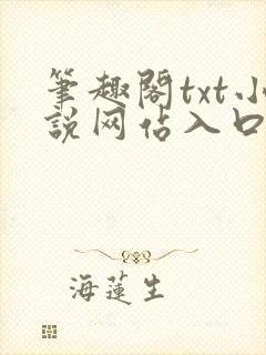 笔趣阁txt小说网站入口