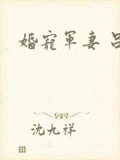 婚宠军妻 吕颜封面