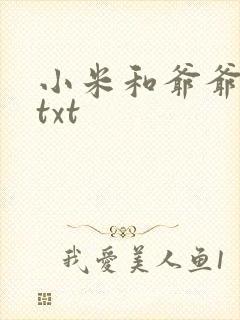 小米和爷爷全篇txt